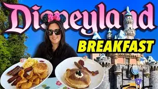 BREAKFAST AT DISNEYLAND! Amazing Brunch in Park with a view! River Belle Terrace Menu, Tour & Info