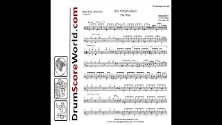 Drum Score - The Who - My Generation (Preview)