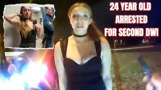 24-Year-Old Arrested for SECOND DWI in a Year After Halloween Party - EJV BODYCAM
