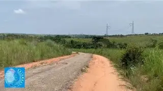Why was this road paved during the Belgian colonization?