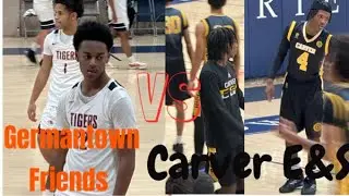 Carver E&S vs Germantown Friends