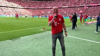 Das letzte Tor von Arjen Robben f&uuml;r den FC Bayern, 18.Mai 2019