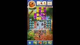 Toon Blast Level 6642 - NO BOOSTERS 🐻🐺🐱 | SKILLGAMING ✔️