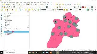How to buffer features in QGIS