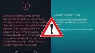 Escape from Ban wave in Pokemon go | Why I Got ban in Pokemon Go