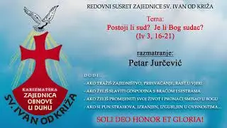 Postoji li sud? Je li Bog sudac? - razmatranje Petar Jurčević