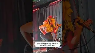 Has an opening band ever won you over?! We can make that happen 😎