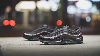 Обзор и ощущения от кроссовок: Undefeated x Nike Air Max 97 &laquo;Чёрные&raquo;