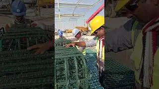 top mesh of Pedestal Footing Riber