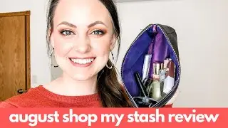 AUGUST SHOP MY STASH REVIEW | No Buy Year 2020
