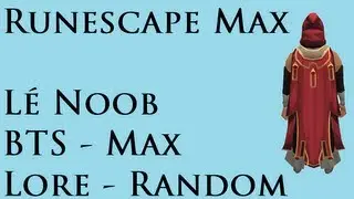 RSMax: L&eacute; Noob~ BTS stuff