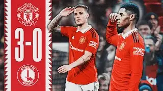 Through To The Semi-Finals! 🙌 | United 3-0 Charlton | Highlights