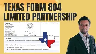 Texas Form 804 (Periodic Report for Limited Partnerships) - Step-by-Step Guide