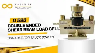 Max Technologies D 580 Double Ended Shear Beam Load Cell