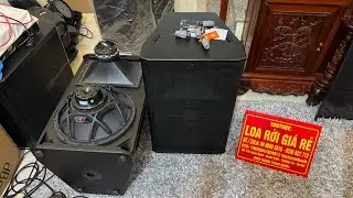 [HOT] Dựng Loa Full 40 JBL, Neo Turbo Sonic ND9015W coil 76 + Treble 750 Neo, Qu&aacute; Vip, Lh 0988885815