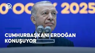 Cumhurbaşkanı Erdoğan konuşuyor