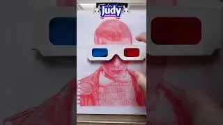 Eleven Meets Judy 🦸&zwj;♀️🐰 #art #drawing #3dglasses #strangerthings #zootopia2