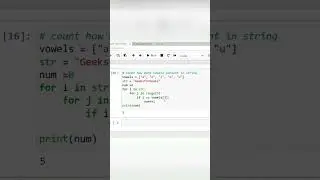 count how many vowels in a string with python