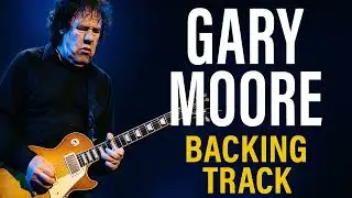 Blues Backing Track in the Style of Gary Moore | Jam Track #1