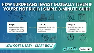 How Europeans Invest Globally (Even If You&rsquo;re Not Rich) | Simple 3-Minute Guide