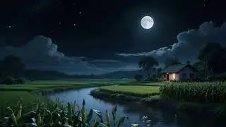 Peaceful Night 🌑Healing of Stress,Anxiety and Depressive States,Stop Overthinking,sleep Calm 9