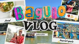 Baguio Vlog | 3D2N Itinerary & food trip | Commute Guide 