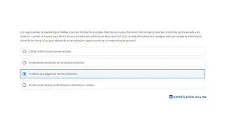 Los responsables de marketing de DelMar.es est&aacute;n mostrando al equipo directivo las nuevas funciones