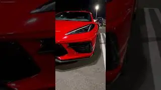 Corvette C8 in Red #corvette #c8 #chevrolet #supercars #c8corvette #v8 #musclecar #luxury #shorts
