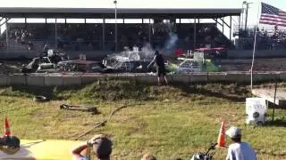 Demo derby. 2014. Clinton, mn. Chainstock
