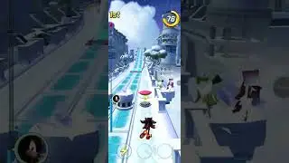 Shadow and Sonic playing Sonic race who is going to win (team shadow or team Sonic)