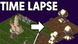 Dropping 4 Nukes on my TheoTown City! | Creating a city and destroying it (Timelapse) | DDBG