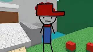 Red Plumber Adventure Obby!..