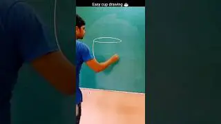 Cup drawing #shorts #art #drawing #trending #shortsfeed #youtubeshorts #diy #easy #draw