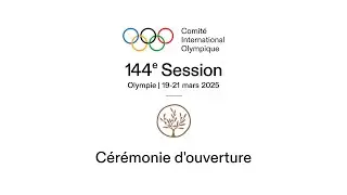 Opening of the 144th IOC Session in Olympia (French)