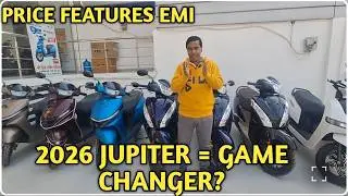 2026 TVS JUPITER 110 & JUPITER 125 Details review | Price Features EMI Details 2025 TVs Jupiter