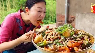 Сяо Ю научит вас делать любимый пряный ароматический горшок сычуаньского народа, пряную закуску