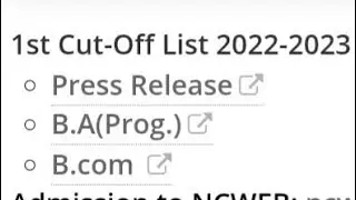 NCWEB 1st cut off list 2022-23