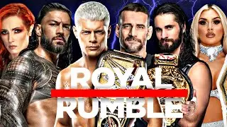 WWE Royal Rumble 2025 Dream Card