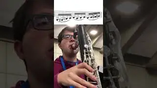 bass clarinet gets a hard part but nails it???