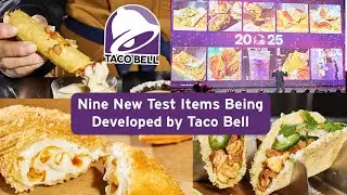 Nine New Items Taco Bell is Developing in their Test Kitchen from Live Mas Live #tacobell #fastfood