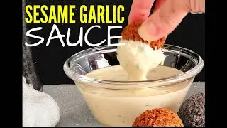 DIABETIC LOW CARB RECIPES: SESAME GARLIC SAUCE 🤗
