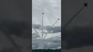 Amazing Blue Angels Delta starburst from Central PA #airdotshow