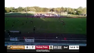 YCMS Football 8th Grade Vs. Pirates
