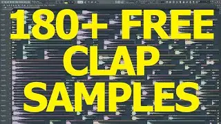 FREE CLAP SAMPLE PACK with over 180 samples