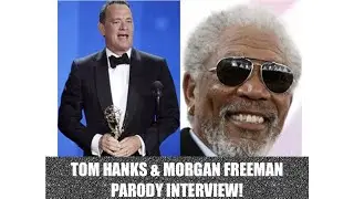 What the Jim interviews Tom Hanks & Morgan Freeman - Parody Interview!