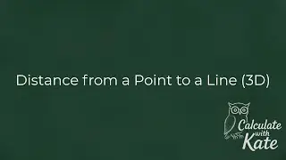 Distance from a Point to a Line in 3D
