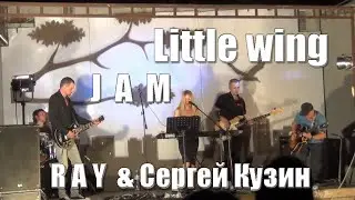 Little wing - JAM RAY blues-rock band & Сергей Кузин. Арт Дворик ДК 