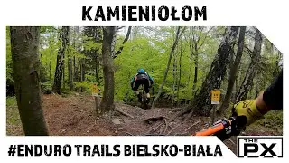 Enduro Trails Bielsko-Biała - Kamieniołom - prawilne enduro, tylko życzyć połamania k&oacute;ł!