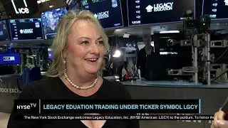 LeeAnn Rohmann, Founder & CEO at Legacy Education Joins NYSE TV Live