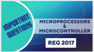 How to pass in microprocessors and microcontrollers in unit wise important questions